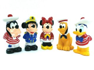 Mickey Mouse And Friends Squeeze Toy Set Of 5 Disney Cruise Line