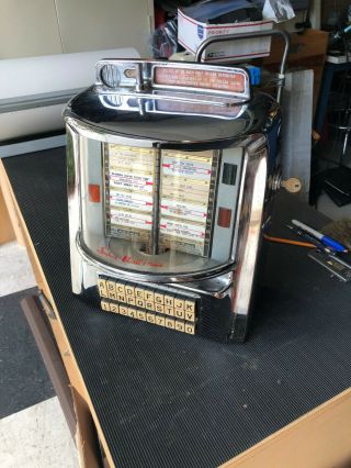 Seeburg Wall - O - Matic Jukebox Unit Complete Warehouse Find