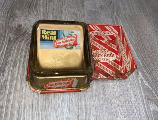 Vintage Curtiss Baby Ruth Chewing Gum Countertop Store Display Change Tray 1930