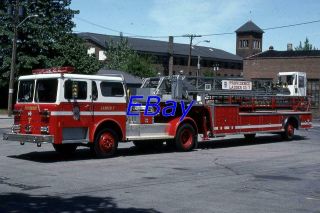 Providence,  Ri Fire Dept Slide: L - 7 1980/93 Maxim
