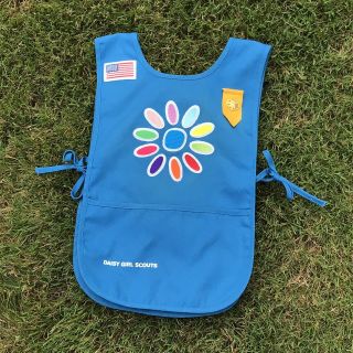 Daisy Girl Scout Tunic Vest With Patches