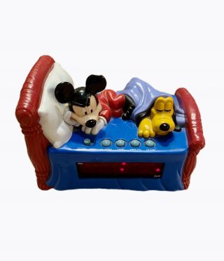 36400 Disney Mickey Mouse & Pluto Alarm Clock
