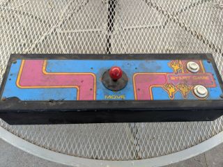 Ms Pac Man Table Control Panel.