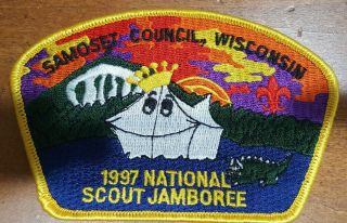 Samoset Council Csps Boy Scouts Bsa 1997 National Jamboree Jsp Wi