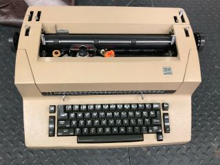 Vintage Ibm Selectric Ii Typewriter Correcting Great,  Serviced,  Cond.