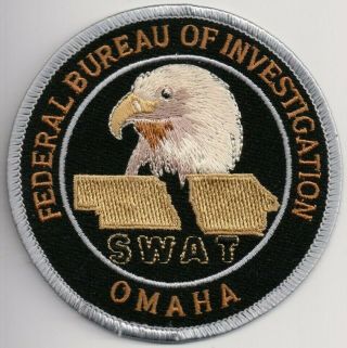 Ah Patch,  Federal Bureau Of Investigation,  Fbi Omaha Nebraska Swat Team,