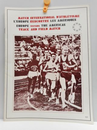 Vintage - Canadian Centennial Year (1967) - Track And Field Match - Program