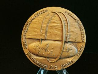 Joint Soviet Cosmos & Us Space Nasa Medal Bronze Medal