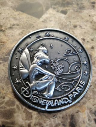 Disney Pin Dlp Disneyland Paris Medallion Series Le 150 Tinkerbell