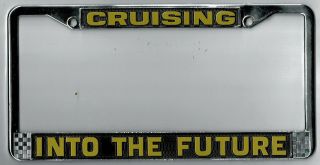Lowridermagazine Cruising Into The Future Vintage California License Plate Frame