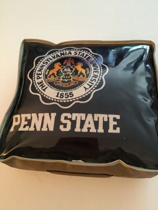 Vtg Penn State,  Pendleton Blanket 100 Wool Blanket And Stadium Cushion
