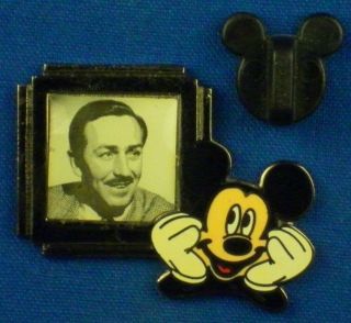 Walt Disney And Mickey Mouse Countdown To The Millennium 101 Disney Pin 417