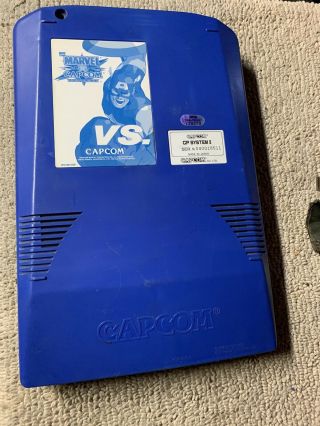 Never Opened Blue Marvel Vs Capcom Cps 2 " B " Only Arcade Game Board Pcb C2d