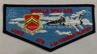 Wipala Wiki Lodge 432 2016 Flap Luke Afb F - 5a Freedom Fighter