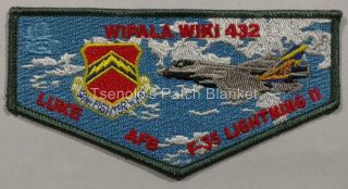 Wipala Wiki Lodge 432 2016 Flap Luke Afb F - 35 Lightning Ii Cond
