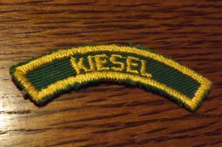 Boy Scout Patch Segment Arc Kiesel C/e