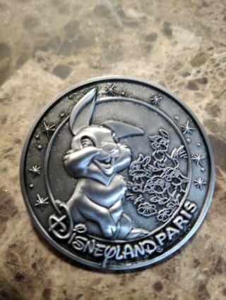 Disney Pin Dlp Disneyland Paris Medallion Series Le 150 Thumper Bambi
