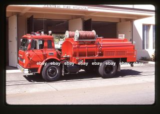 Hawaii County Hi 1969 International Cargostar Tanker Fire Apparatus Slide