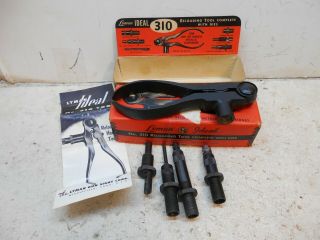 Vintage Lyman Ideal 310 Hand Loader Tool With 30/06 Dies,  Box,  Ins Reloading