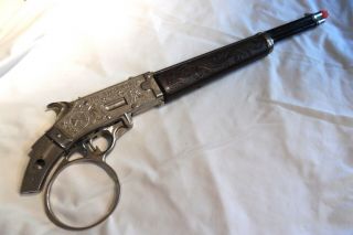 Vintage Chuck Connors The Rifleman” Toy Cap Gun - 1950’s Era Hubley Winchester 2