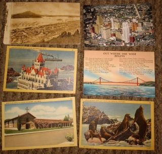 1915 San Francisco Panama - Pacific Expo Postcard Booklet 22 Postcards,  5
