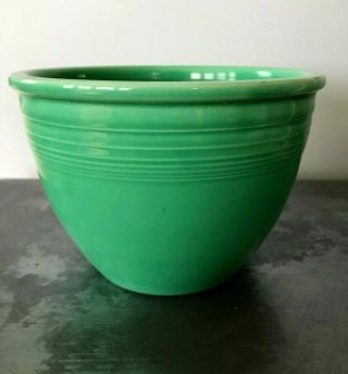 Fiesta Vintage Green 3 Nesting Mixing Bowl Fiestaware 1939 - 44