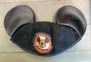 Vtg Walt Disney Productions Mickey Mouse Mouseketeer Ears Hat Disneyland