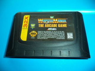 Wwf Wrestlemania: The Arcade Game For Sega 32x Cart Only
