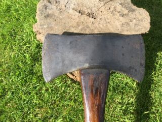 Double Bit Keencutter Axe Felling Vintage 36 " Hickory Handle Made In The Usa