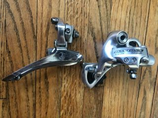 Vintage Campagnolo Daytona 9 X 2 Speed Front And Rear Derailleurs Med Cage Road