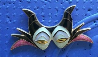 Disney Pin - Disney Wdi Mog D23 Expo - Villain Mask - Maleficent