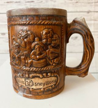 Vintage Walt Disney World Country Bear Jamboree Mug Ceramic 1970’s Nostalgia
