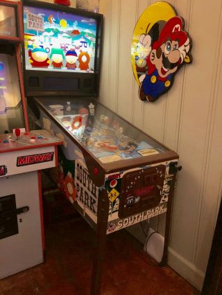South Park Pinball Machine By Sega; With Led 