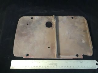 Mutoscope Clam Shell Shelf Panel,  Old Coin - Op Arcade Machine Part