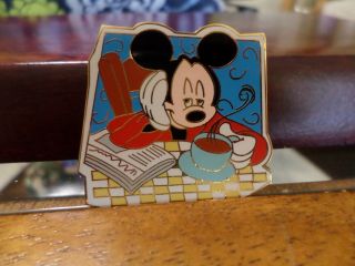 Disney Surprise Pin Mickey Mouse Morning Coffee,  Limited Edition