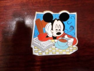Disney Surprise pin Mickey Mouse morning coffee,  limited edition 2
