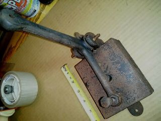 Large Old Vintage Cast Iron Pull Switch Lever Limit Steampunk Industrial 1920s?