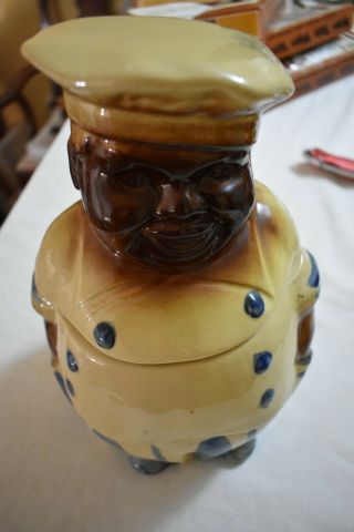 Vintage Black Americana Chef Cookie Jar