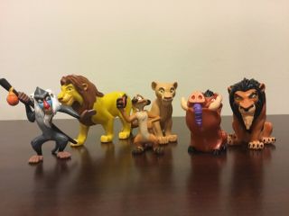 Disney Lion King 6 Pc.  Figurine Set