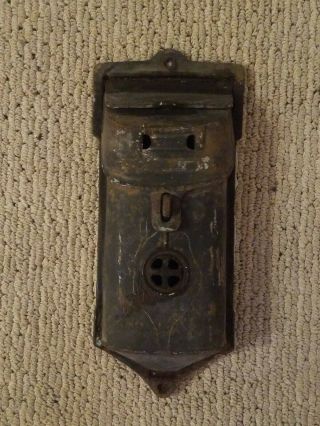 Vintage Antique Griswold Cast Iron Mailbox 105/106 Erie Pa