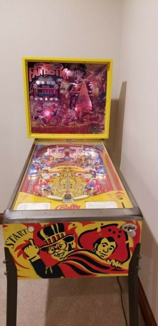 Elton John captain fantastic Bally pinball machine 1976 2