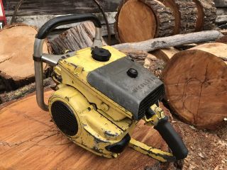 Vintage McCulloch 640 Gear Drive Chainsaw 2