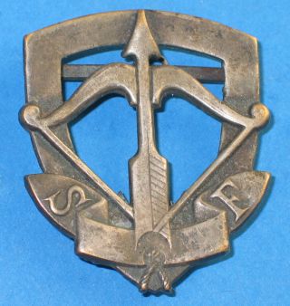 Vintage French Boy Scout Badge Sf