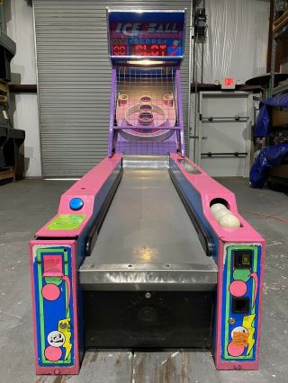Skee Ball - Ice Iceball Alley Roller