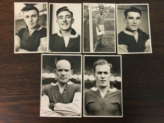 Vtg Wilkes/press Football Player Photos - 1950 
