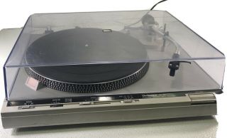 Vintage Technics Sl - B3 Fully Automatic Belt Drive Turntable With Cover Read
