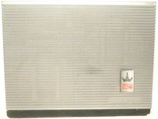 Seeburg S100 Jukebox Part: Bottom Speaker Grill Panel 25 & 1/2 ".  X.  20 & 1/2 "
