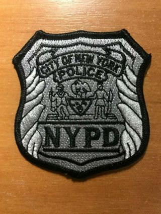 Patch Police Nypd Nyc City Of York Subdued