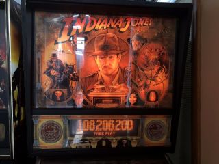 1993 Vintage Williams Indiana Jones Pinball Machine 2