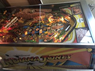 1993 Vintage Williams Indiana Jones Pinball Machine 3
